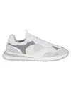 Philippe Model Paris Textured Fabric And Leather Sneakers