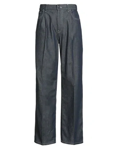 Philippe Model Woman Jeans Blue Size 8 Cotton