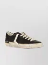 Philippe Model Woman Low Distressed Sneakers Round Toe In Red