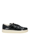 Philippe Model Woman Sneakers Black Size 11 Leather In Black