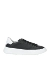 Philippe Model Temple Veau Laced Sneakers In Black