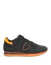 Philippe Model Woman Sneakers Black Size 7 Soft Leather