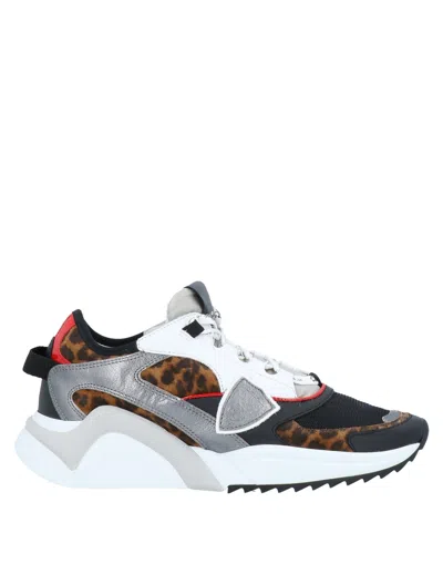 Philippe Model Sneakers In Black