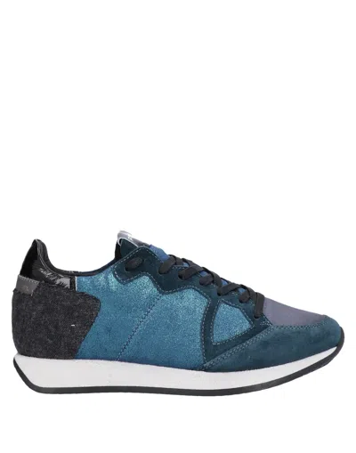 Philippe Model Sneakers In Green