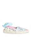 Philippe Model Woman Sneakers Grey Size 7 Textile Fibers, Leather