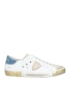 Philippe Model Paris Logo-patch Sneakers In Grey