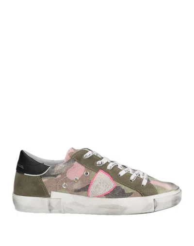 Philippe Model Sneakers In Green