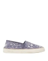 Philippe Model Woman Sneakers Navy Size 7 Leather In Blue