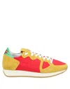 Philippe Model Sneakers In Red