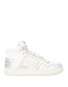 Philippe Model Woman Sneakers Silver Size 7 Leather, Textile Fibers In Silver