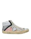 Philippe Model Sneakers In Silver