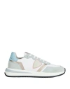 Philippe Model Tropez Haute Laced Sneakers In Blue
