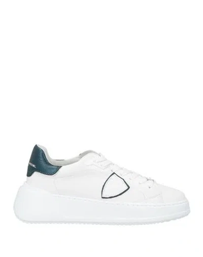 Philippe Model Woman Sneakers White Size 6 Leather