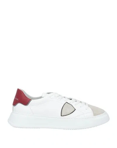 Philippe Model Woman Sneakers White Size 12 Leather