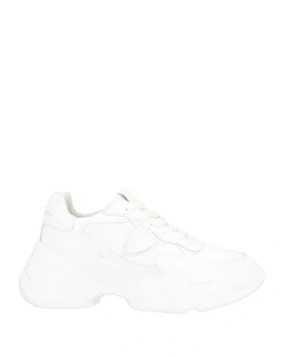 Philippe Model Woman Sneakers White Size 6 Leather