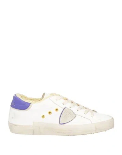 Philippe Model Woman Sneakers White Size 7 Leather
