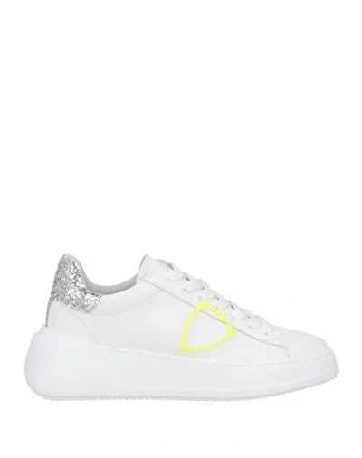 Philippe Model Woman Sneakers White Size 7 Leather