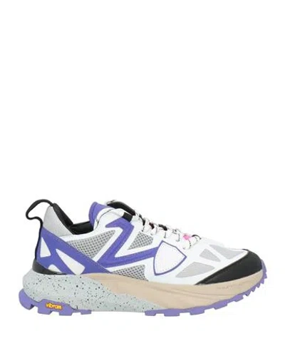 Philippe Model Woman Sneakers White Size 7 Leather, Textile Fibers