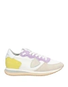 Philippe Model Woman Sneakers White Size 7 Leather In White