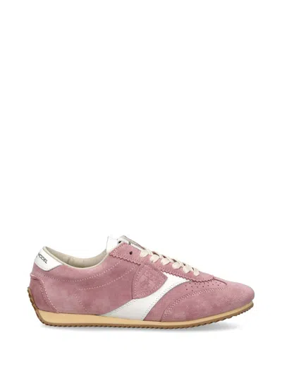 Philippe Model Women's Planche Low Sneakers In Rose In Multi