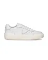 Philippe Model Women's Sneakers  Paris ♪ V001 - Nice Low Blanc In White