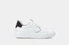 Philippe Model Temple Leather Low-top Sneakers In White