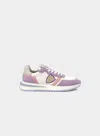 Philippe Model Women's Sneakers  Paris ♪ Wp06 - Tropez 2.1 Blanc Violet In White