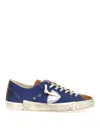 Philippe Model Prsx Low Sneakers In Blue