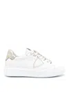 Philippe Model Golden Leather Sneakers