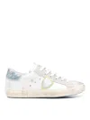 Philippe Model Prsx Low Veau Metal Paillettes Multi Sneaker