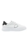 Philippe Model Paris Temple Low Man Sneakers In White