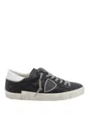 Philippe Model Prsx Suede Sneakers In Black