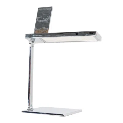 Pre-owned Philippe Starck 2014  For Flos D'e-light Table Lamp In Chrome In Transparent