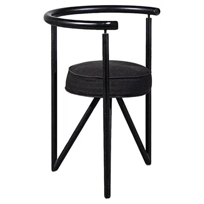Pre-owned Philippe Starck A " Miss Dorn " Chair By  For Disform 1980s In Black