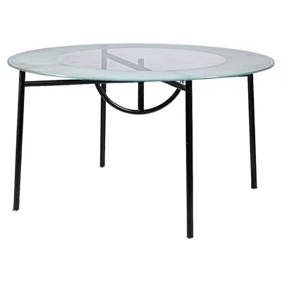 Pre-owned Philippe Starck A " Nina Freed " Dining Table By  France 1980s In Gray