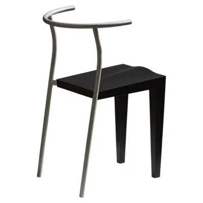 Pre-owned Philippe Starck A Postmodern "dr Glob" Chair, By , Kartell, Italy 1980 In Black