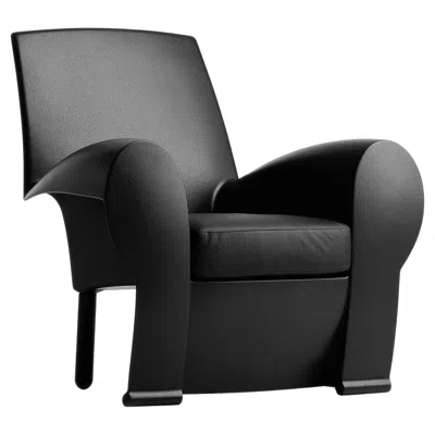 Pre-owned Philippe Starck Armchair Baleri Italia Richard Iii Design  In Black