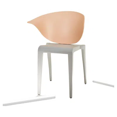 Pre-owned Philippe Starck Boom Rang Chair In Sand
