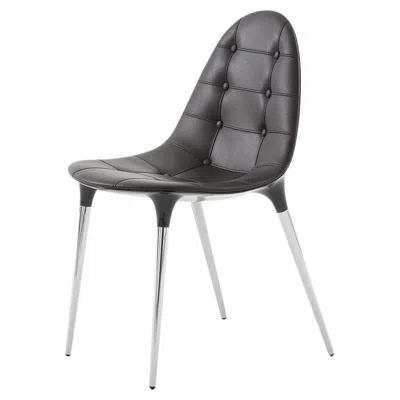 Pre-owned Philippe Starck Caprice Chair For Cassina, Mid-century Modern Design In Gray