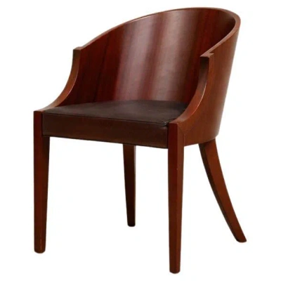 Pre-owned Philippe Starck Clift Armchair By  In Brown