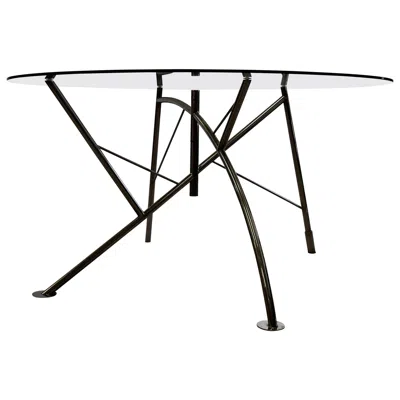 Pre-owned Philippe Starck Dole Melipone Dining Table First Edition By Xo In Black