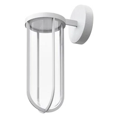 Pre-owned Philippe Starck Flos In Vitro 2700k Non Dimmable Led Wall Scone In White By
