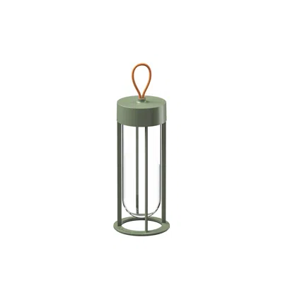 Pre-owned Philippe Starck Flos In Vitro 3000k Unplugged Portable Lamp In Pale Green By