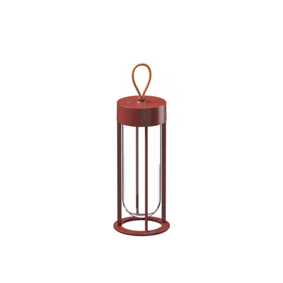 Pre-owned Philippe Starck Flos In Vitro 3000k Unplugged Portable Lamp In Terracotta By  In Brown