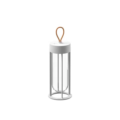 Pre-owned Philippe Starck Flos In Vitro 3000k Unplugged Portable Lamp In White By