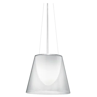 Pre-owned Philippe Starck Flos Ktribe S3 Halogen Pendant Light In Transparent By