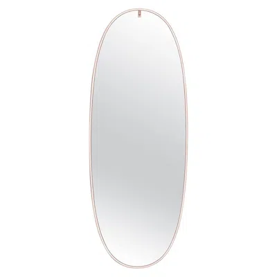 Pre-owned Philippe Starck Flos La Plus Belle Plug-in Mirror In Copper By  In Gray