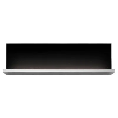 Pre-owned Philippe Starck For Flos Hide L Wall Light Sconce, Large, Black, Shelf, Italy.