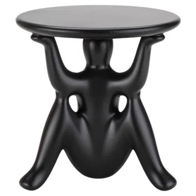 Pre-owned Philippe Starck Helpyourself Side Table In Black Recyclable Polyethylene By