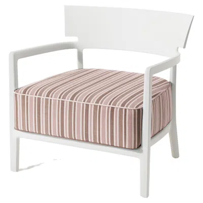 Pre-owned Philippe Starck Kartell Cara Mat Outdoor Chair In White Brick By  & Sergio Schito